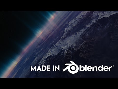 How to make the Northern Lights in Blender