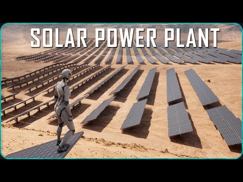 Solar Power Plant [UE5 asset]
