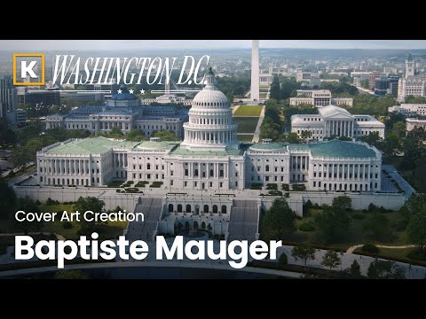 Building the 3D Cover Art for Washington, D.C. in Blender