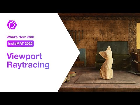 What&#039;s New: Viewport Raytracing in InstaMAT Studio 2025