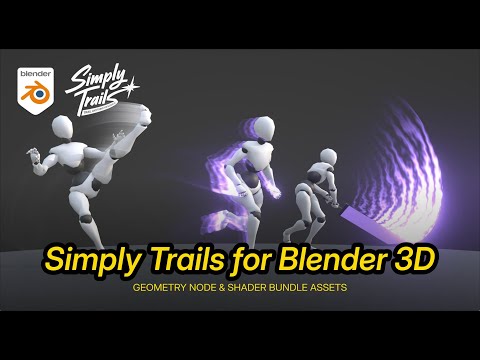 Simply Trails - Trail Anything for Blender 3D!