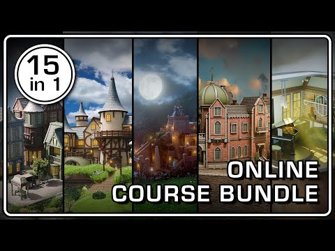 3DT 15-Course Mastery Path: Blender, Substance, and Unreal Engine