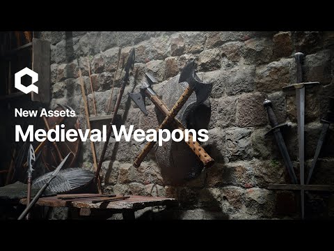Medieval Weapons | Quixel Megascans | Now on Fab