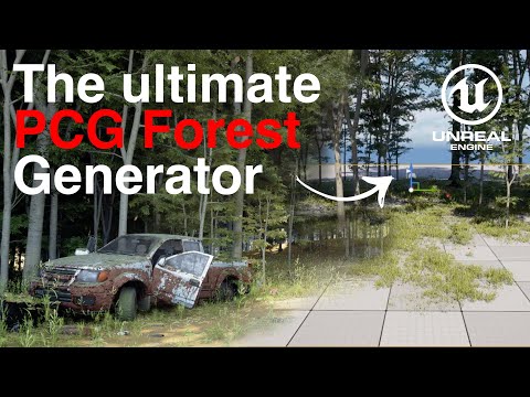 PCG Forest 2: Create Realistic Forests in Unreal Engine 5