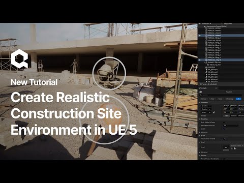 Create a Realistic Construction Site Environment in Unreal Engine 5 | Megascans Tutorial