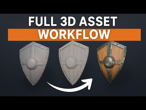 Full Asset Creation Workflow For Game Models