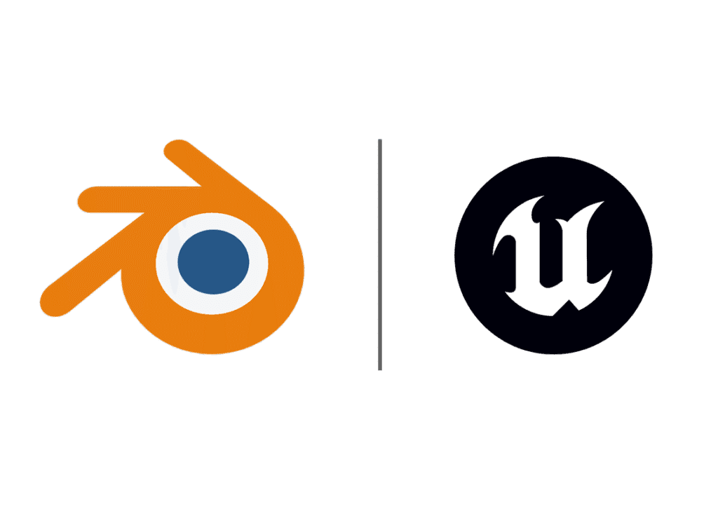 Blender-UE Logos blender_UE_logos