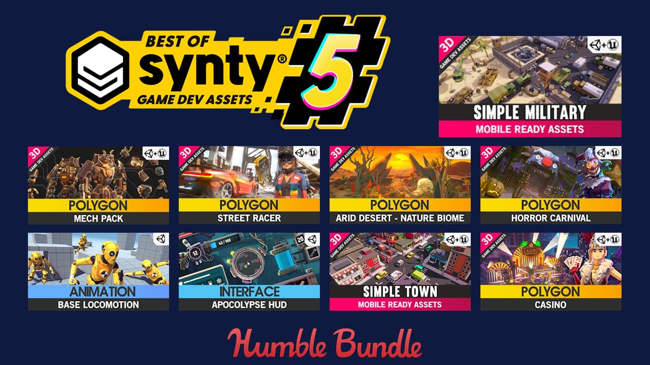 Don’t Miss Out: Get Over 00 in Synty Game Assets for a Fraction of the Price