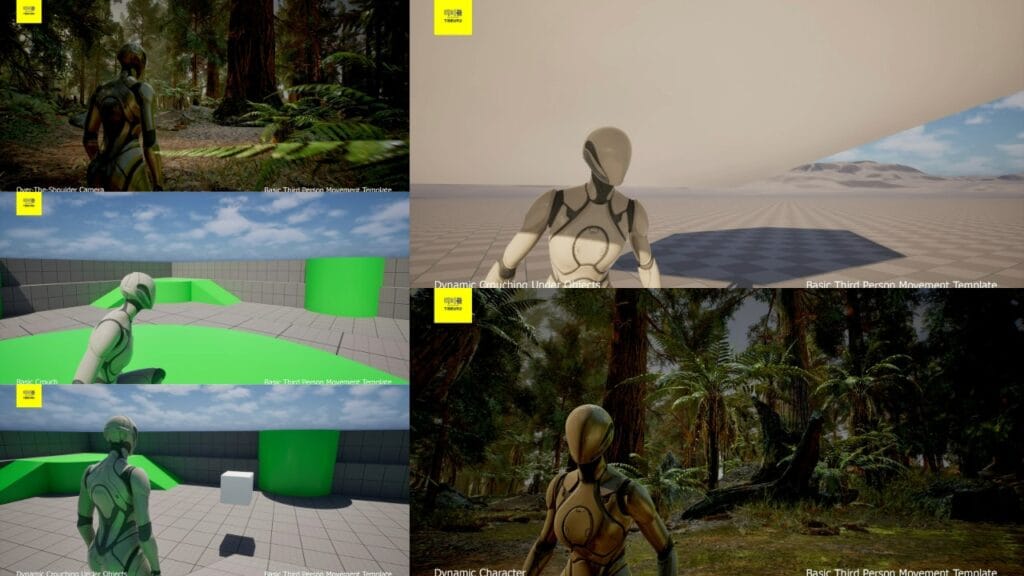 Tibeuru's Enhanced Third Person Template - Basic